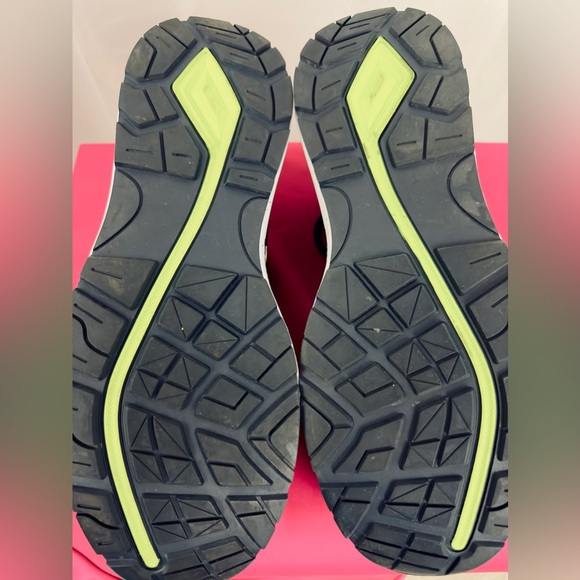 New Balance Men's Composite Toe Logic Industrial Boot, Navy/Lime EH, 8 Mild Use - Picture 11 of 13